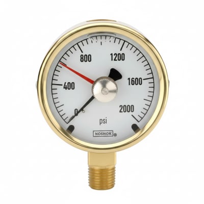 NOSHOK 25-300-600-PSI/KG/CM2-SST-CFF