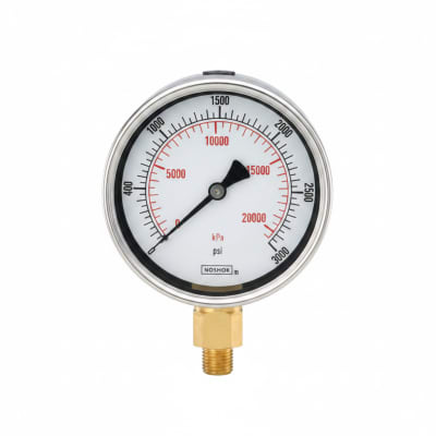 NOSHOK 25-300-300-PSI/KPA-SST-CFF