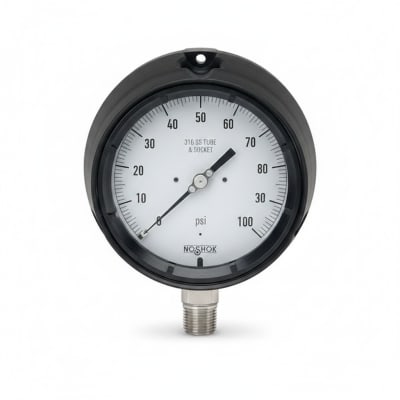 NOSHOK 25-310-100-PSI/BAR-SST-MIP-BFF