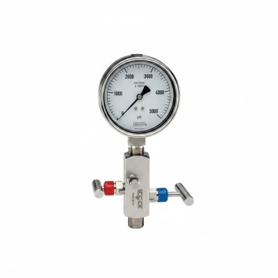 NOSHOK 25-300-400-PSI/BAR-SST-BFF-BT8-CC