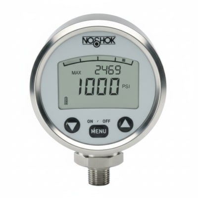 NOSHOK 25-310-100-PSI/KG/CM2-SST-MIP-CFF