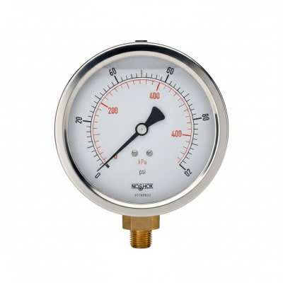 NOSHOK 25-300-600-PSI/BAR-SST-BFF-BT8-CC