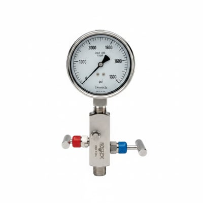 NOSHOK 25-310-160-PSI/BAR-SST-MIP-BFF-BT8-CC