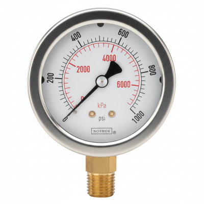 NOSHOK 25-310-200-PSI/KPA-SST-CFF-BT8-CC