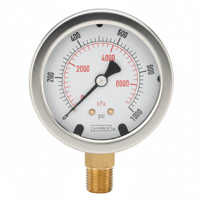 NOSHOK 25-310-3000-PSI/KG/CM2-SST-MIP-CBU