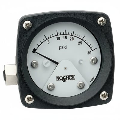 NOSHOK 25-310-300-PSI/KPA-SST-MIP-BFF
