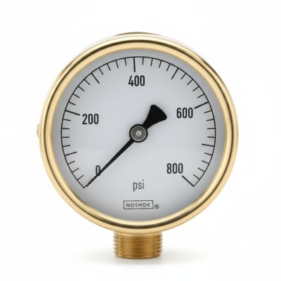 NOSHOK 25-310-600-PSI-SST-MIP-CBU-CC