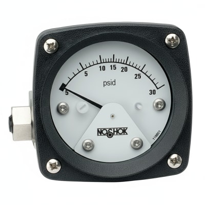 NOSHOK 25-310-6000-PSI/BAR-SST-MIP-BT8
