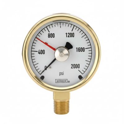 NOSHOK 25-300-15-PSI/BAR-BFF-MIP-BT8-CC