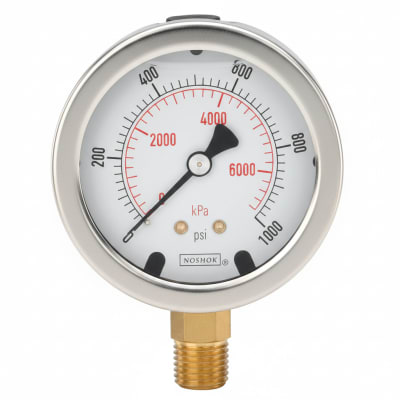 NOSHOK 40-410-1500-PSI/KPA-SSRF