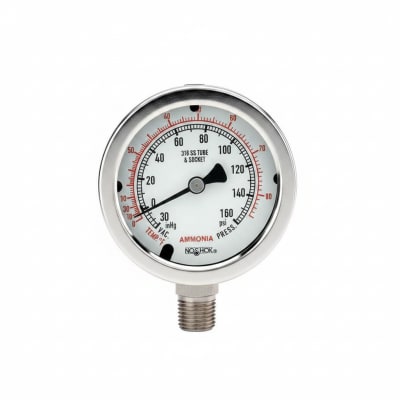 NOSHOK 40-410-60-PSI/BAR-AP-SG-SSFF-CC