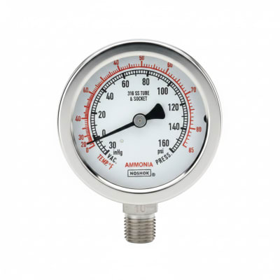 NOSHOK 40-410-60-PSI-SG-SSFF-CC