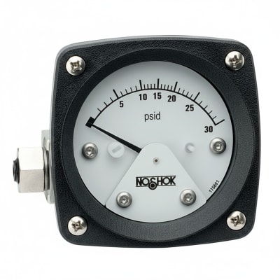 NOSHOK 40-510-60-PSI/BAR-SG-SSFF-CC