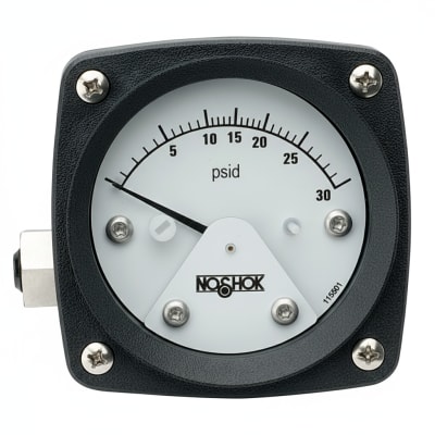 NOSHOK 40-510-60-PSI/BAR-SG-SSRF-CC