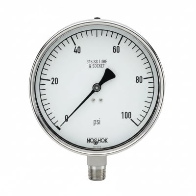 NOSHOK 60-500-5000-PSI/BAR-SSRF-CC