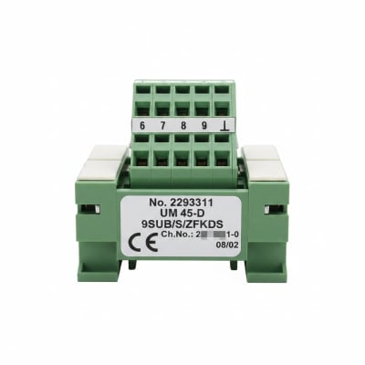 PHOENIX CONTACT UM 45-D 9SUB/S/ZFKDS