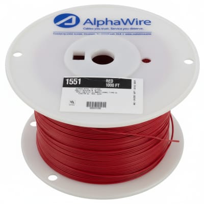 ALPHA WIRE 1551-RED-1000