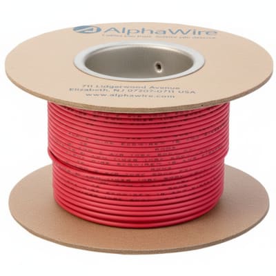 ALPHA WIRE 1555-RED-100