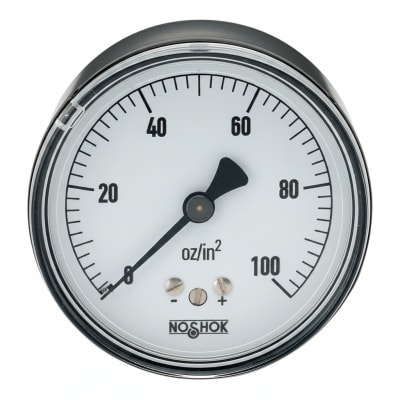 NOSHOK 25-210-15-INH2O-VAC-BLFF