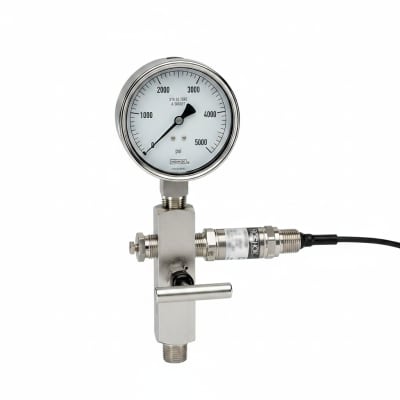 NOSHOK 40-400-5000-PSI-MIP-SSRF