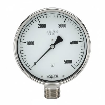 NOSHOK 40-500-5000-PSI-SSFF-AP-SG-CC