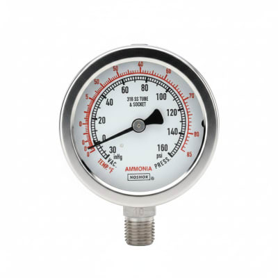 NOSHOK 40-500-5000-PSI/BAR-SSFF-MIP