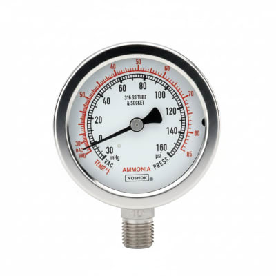 NOSHOK 40-500-5000-PSI/BAR-AP-SG-CC