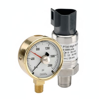 NOSHOK 40-500-1500-PSI/BAR-1/4-AP-MIP-CC