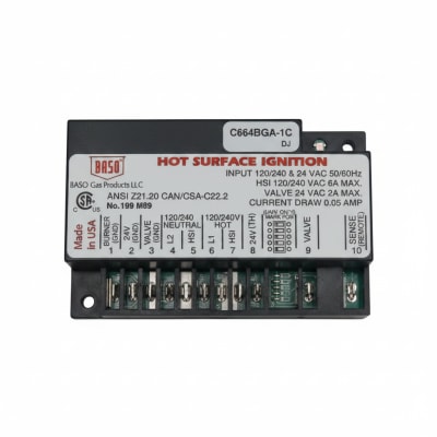 BASO GAS PRODUCTS LLC C664BGA-1C