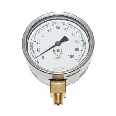 NOSHOK 40-510-300-PSI/KG/CM2-1/4-SSRF-MIP-CC