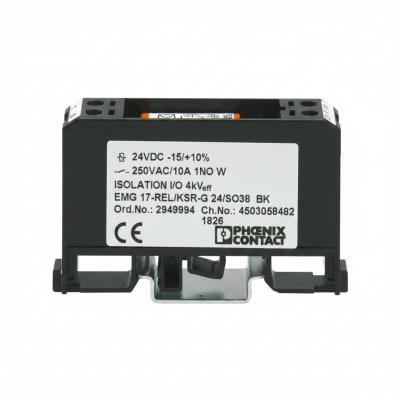 PHOENIX CONTACT EMG 17-REL/KSR-G 24/SO38 BK