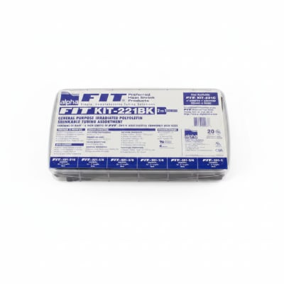 ALPHA WIRE FIT221B1/2-BLACK-2X150