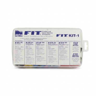 ALPHA WIRE FIT6001/2-BLACK-25