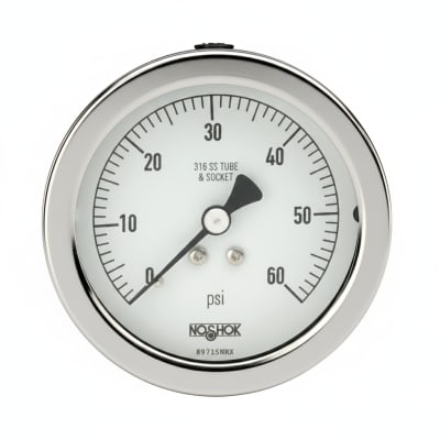 NOSHOK 40-410-30/60-PSI-SG-SSFF-CC