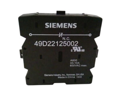 SIEMENS 49D22125002