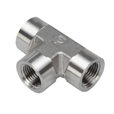 EFECTOR TEE, 1/2" NPT SS-U40030