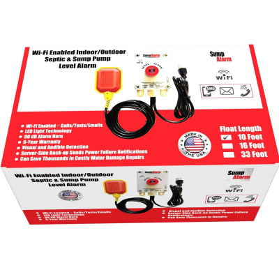 SUMP ALARM SA-120V-1L-16F-WIFI-US-RETAIL