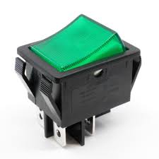E SWITCH R5BBLKGRNEF3