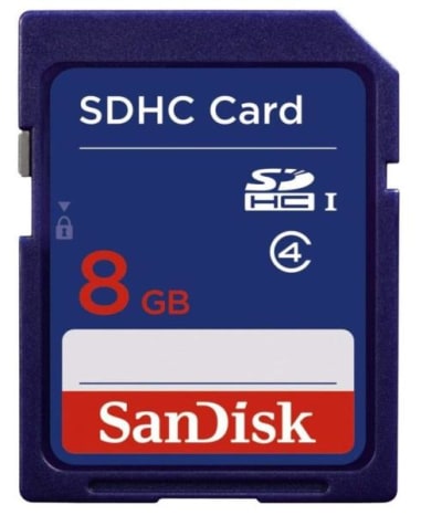 SANDISK SDHC-8GB