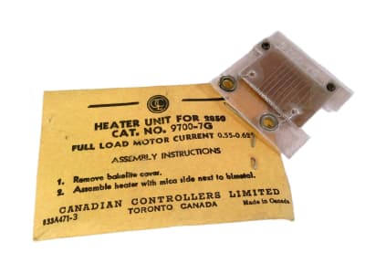 CANADIAN CONTROLLERS LIMITED 9700-7G