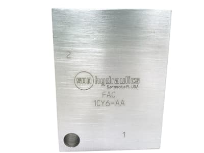 SUN HYDRAULICS FAC