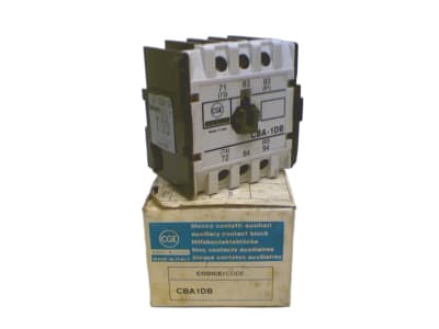 GENERAL ELECTRIC CBA-1DB