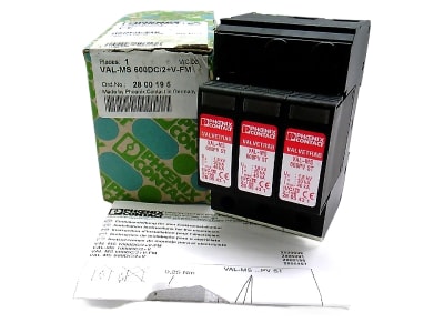 PHOENIX CONTACT VAL-MS-600DC/2+V-FM