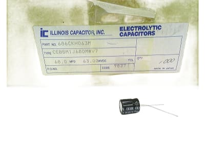 ILLINOIS CAPACITOR 686CKH063M