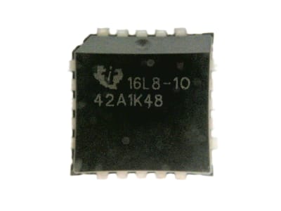 TEXAS INSTRUMENTS SEMI TIBPAL16L8-10CFN