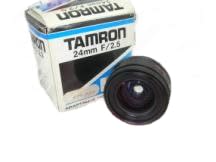 TAMRON LENS 24MM-F/2.5