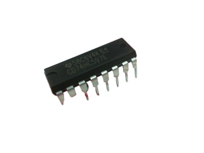 TEXAS INSTRUMENTS SEMI CD74HC597E