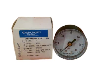 ASHCROFT 20W1005-PH-01B-30