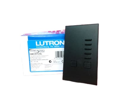 LUTRON HWI-KP5-BL