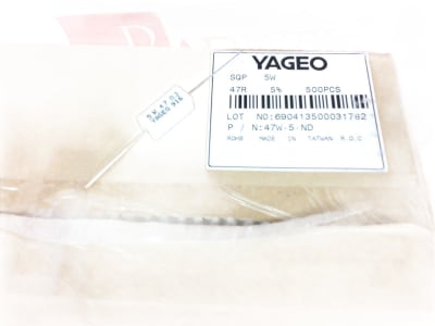 YAGEO SQP500JB-47R-BOX